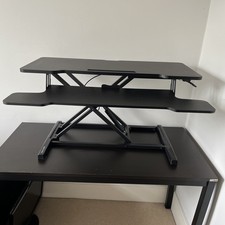 Opal Living Desk stand  / Stand up desk converter - adjustable sit to stand 