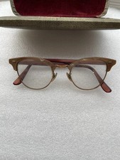 Vintage “ALGHA” 20, Gold Filled , 1950’s-60’s Cat Eyes Style Spectacles, Quality