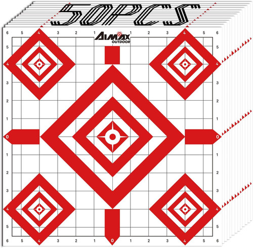 50pc paper shooting targets - shooting,