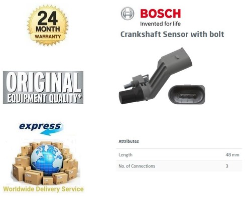 Bosch crankshaft pulse - bosch,
