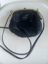 Debenhams Small Leather Pouch Cross Body Bag 