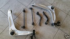 ROVER 75 MG ZT 99-TWO FRONT LOWER WISHBONE ARMS/ BUSHES 2 LINKS 2 TRACK ENDS L&R