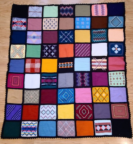 Handmade crochet afghan - handmade,
