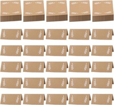 50PCS Kraft Wedding Place