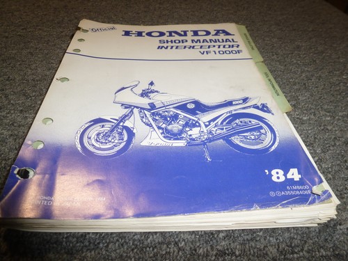 1984 honda interceptor vf1000f - 1984,