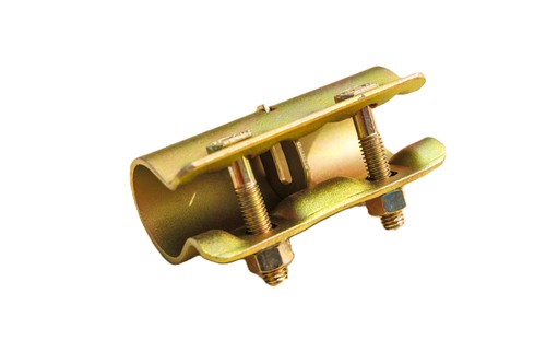 Pressed steel sleeve coupler - pressed,