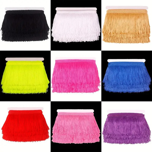 15cm long fringing tassel - , trim