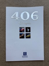 1997 Peugeot 406 Coupe - Car Brochure (UK)