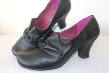 Hotter Donna Black Leather