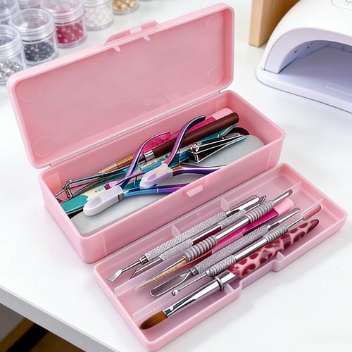 Double layer nail art - layer,
