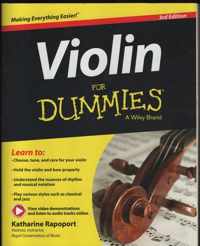 Violin for dummies - 3rd, edition
