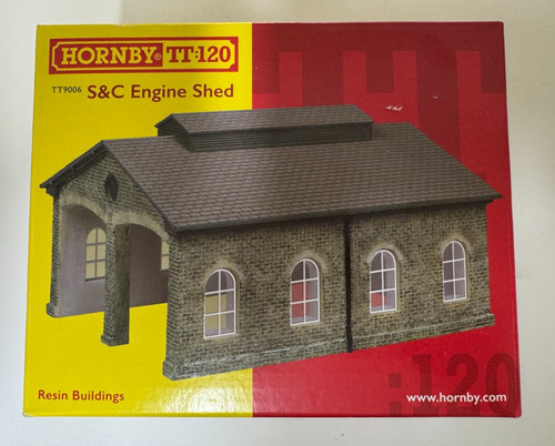 Hornby 120 engine shed - tt:120,