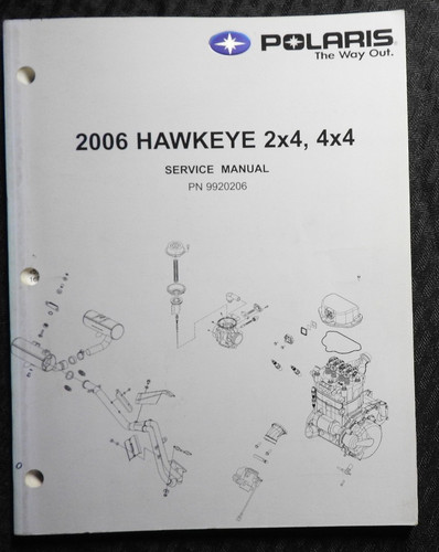 2006 polaris hawkeye - 2006, 4x4