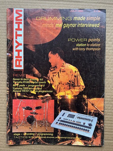 Tony thompson rhythm magazine - rhythm,