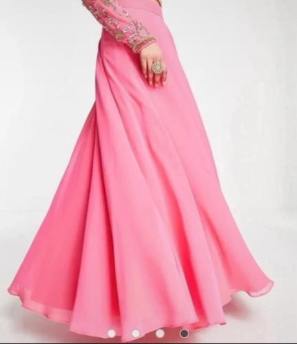 Maxi lehenga skirt chiffon - maxi,