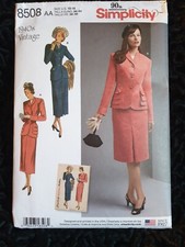 Uncut Simplicity Vintage 1940