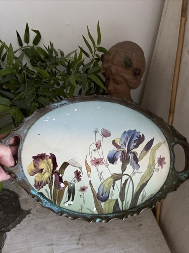 Art nouveau porcelain - art, hand