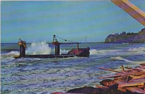 Lumber barge george - lumber,