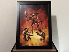 Battletech promotional framed