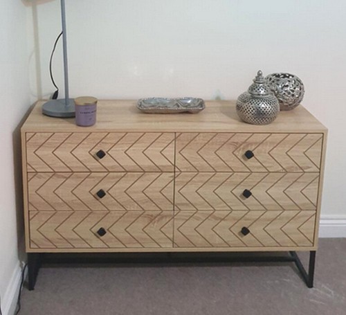 Vintage industrial sideboard - vintage,