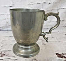 English Pewter Tankard Half