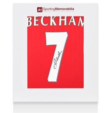 David Beckham Signed