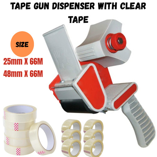 Packaging tape dispenser gun - packaging,
