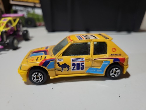 Vintage burago 1983 peugeot - vintage,