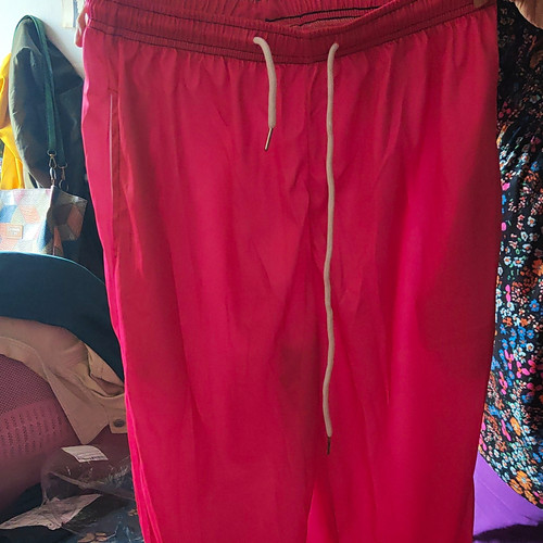 Women pink jogger trousers - pink,
