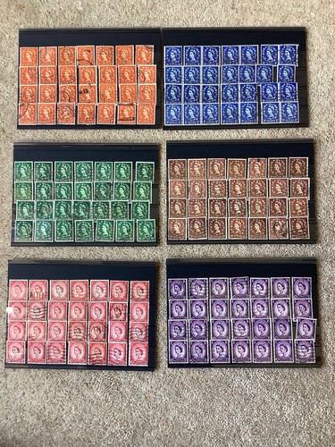 Qeii wilding stamps off - qeii,