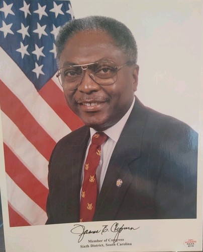 James clyburn hand signed - clyburn,