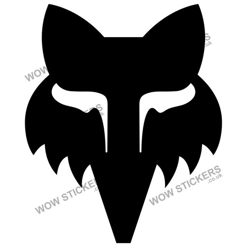 Fox racing motorbike stickers - racing,