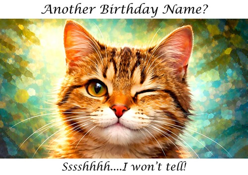 Personalised birthday card - birthday,