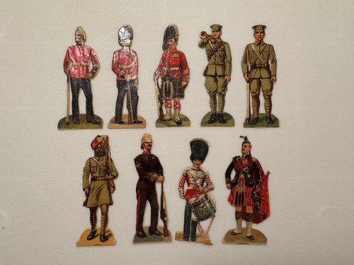 Victorian military scraps - victorian,