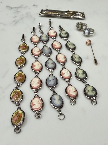 Lot 1960s vintage lucite - of,