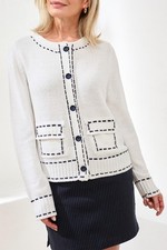 Tribal 2500O White/Navy Boucle