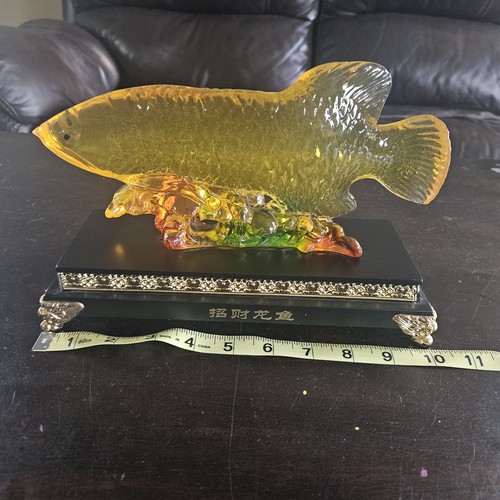 Arowana statue figurine - arowana,