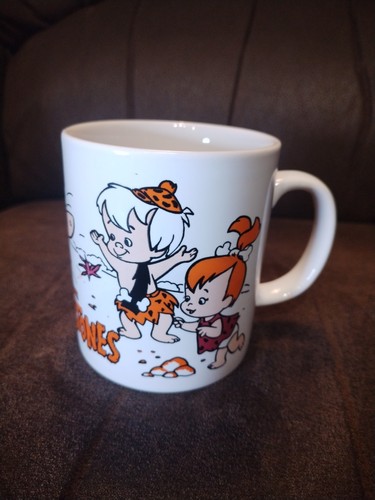 Vintage flintstones mug 1991 - vintage,