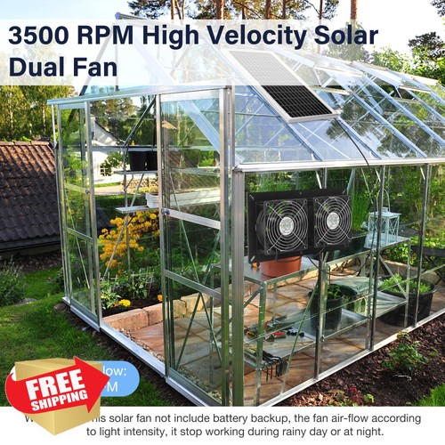 Fanspex solar fan - solar, kit