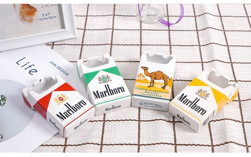 Cigarette box shaped - cigarette, ceramic