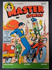 Master Comics #86 Fawcett 1940 - Vintage Comic Book Bud Thompson