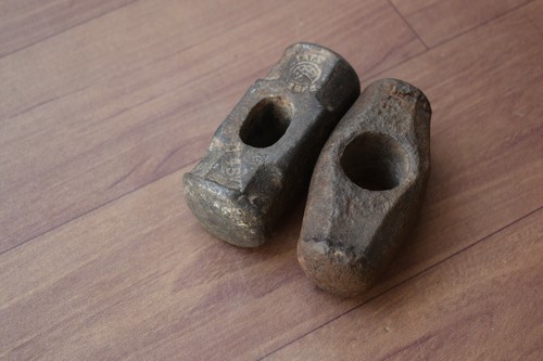 Vintage old hammer - old, heads