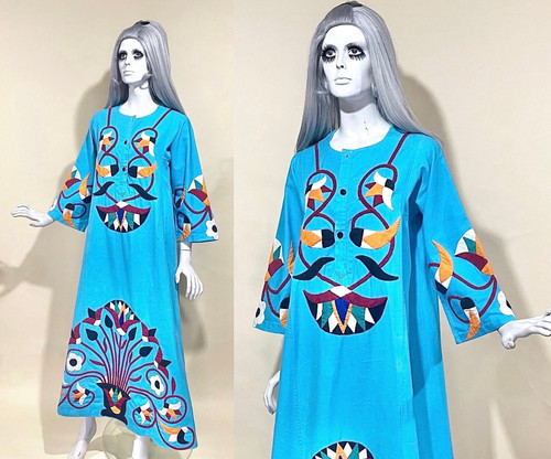 Vintage 1970s caftan orig - vintage,