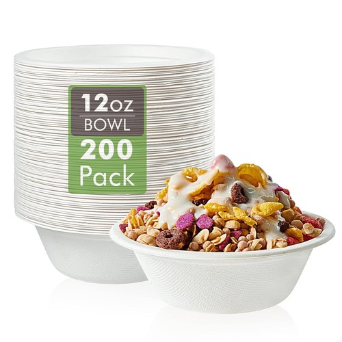 Bagasse bowls biodegradable - bagasse,