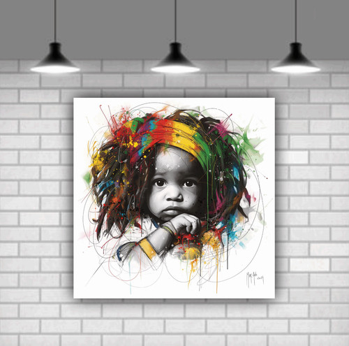 Jamaican canvas wall art - jamaican,