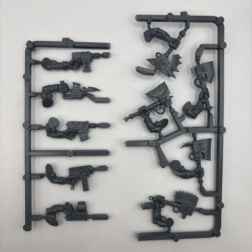 Warhammer 40k ork nobz choppa - warhammer,