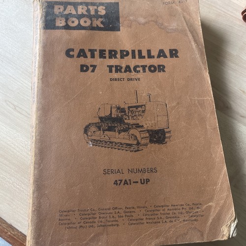 Caterpillar tractor parts - tractor,