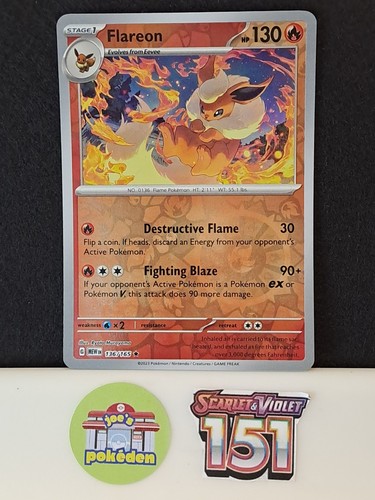 Flareon 136 165 scarlet - flareon,