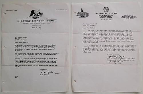 Rare testimonial letters to - 2,