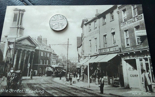 Castle street reading tram - castle,
